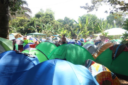 Rows of Tents at Envision